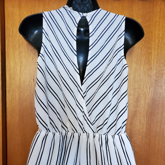 Monteau stripes jumpsuit (M) - Picture 3 of 5